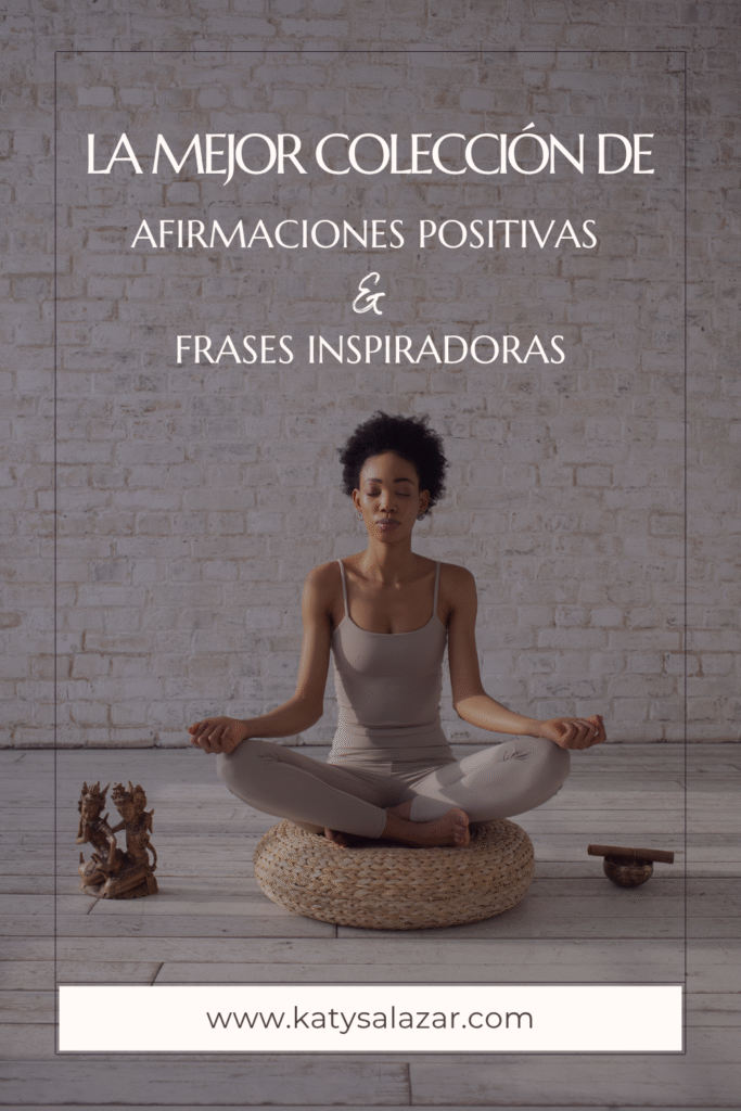 Banner promocional para el blog Aformaciones positivas y frases inspiradoras